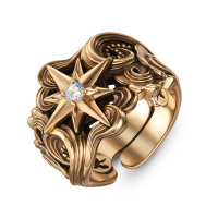 AN9303-1 Ring VELOCITA Del VENTO Fiore di Firenze