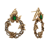 OR9305  Earings MASCHERA FLOREALE  Fiore di Firenze