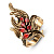 AN9302 RUB Ring FUOCO Fiore di Firenze