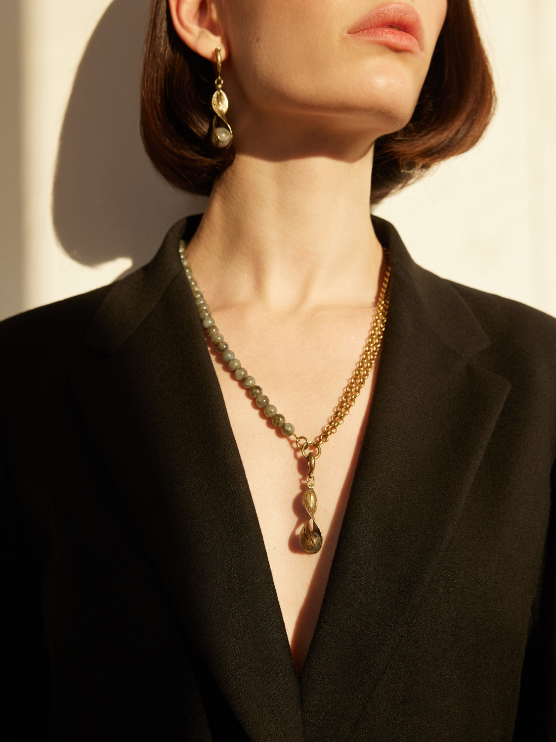 CO2626 LABRADOR Necklace CALMA Fiore di Firenze