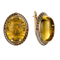 OR8200 Earings VETRO COLORATO Fiore di Firenze