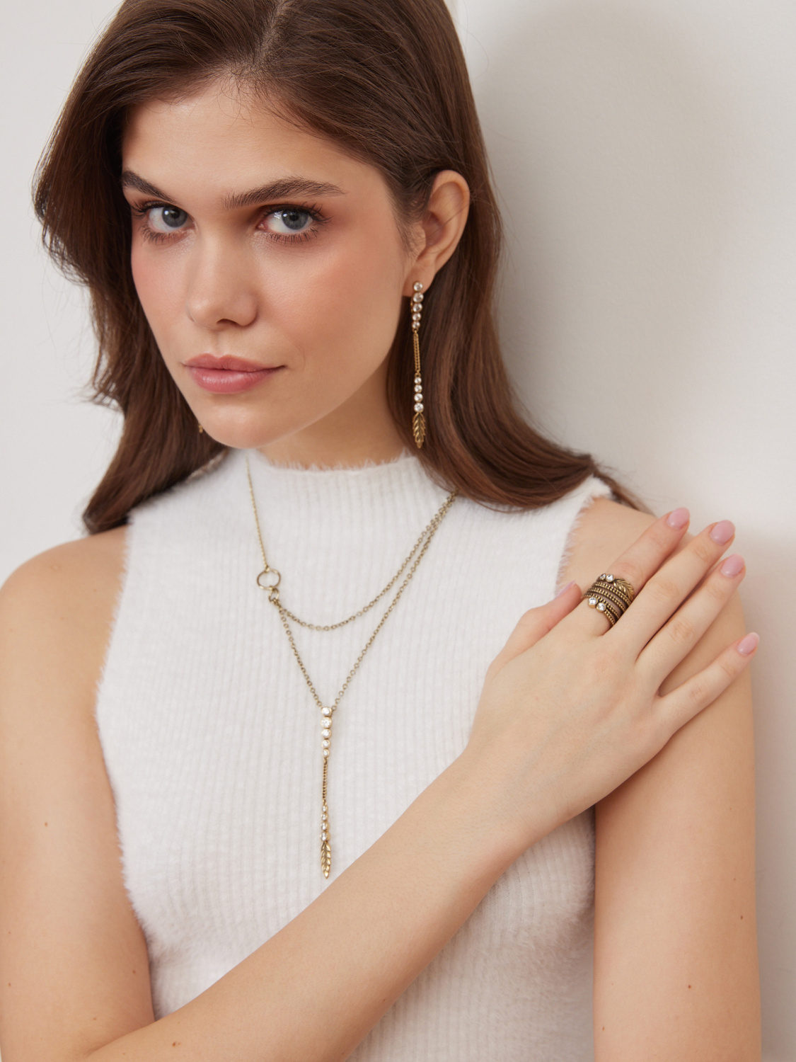 CO6364 CRYSTAL Necklace SPIGHETTA Fiore di Firenze