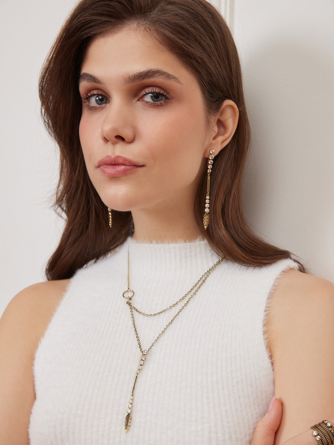 CO6364 CRYSTAL Necklace SPIGHETTA Fiore di Firenze