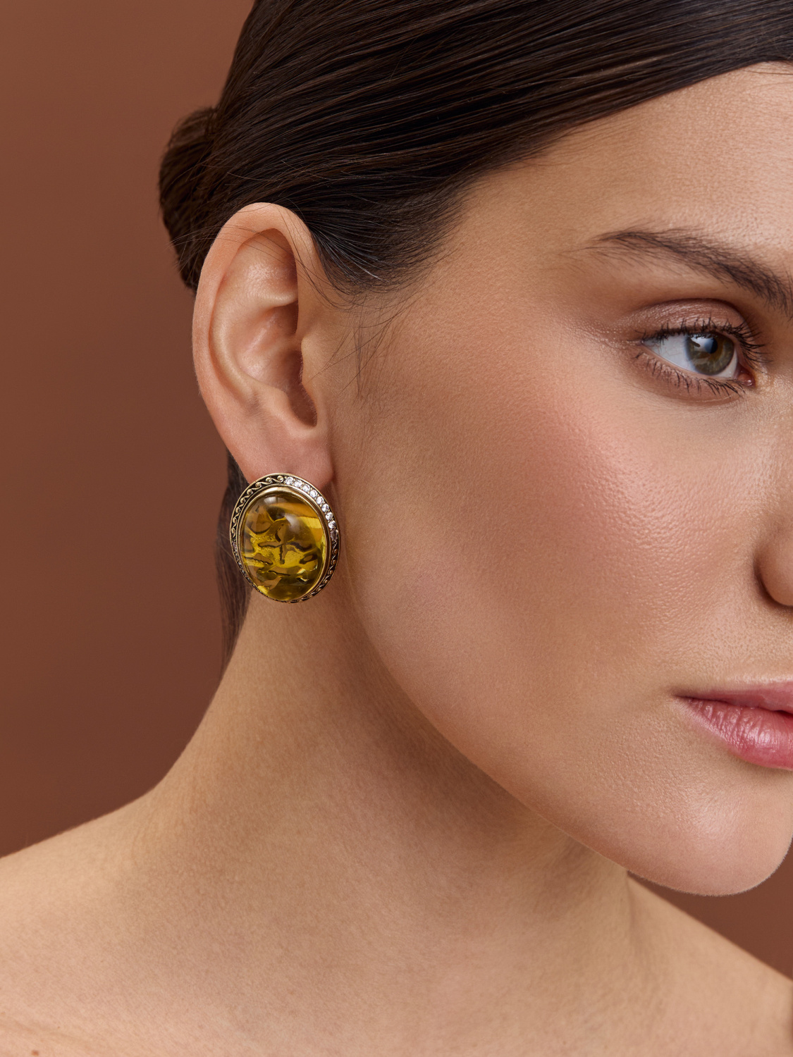 OR8200 Earings VETRO COLORATO Fiore di Firenze
